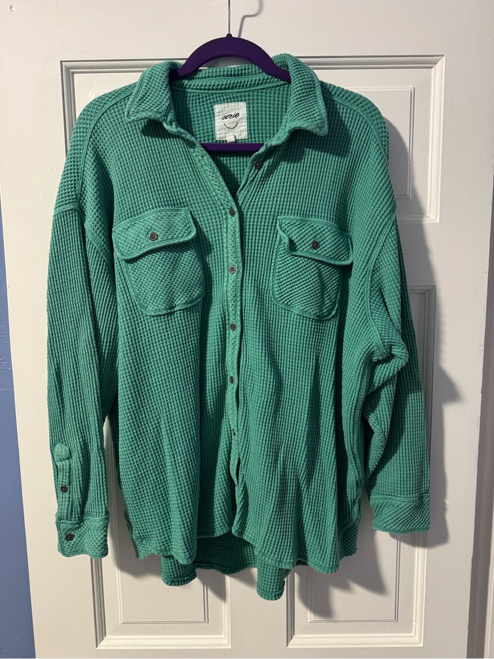 Lumberjane waffle shirt